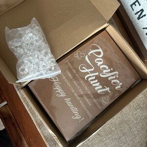 Pacifier Hunt Game Set Baby Shower Game